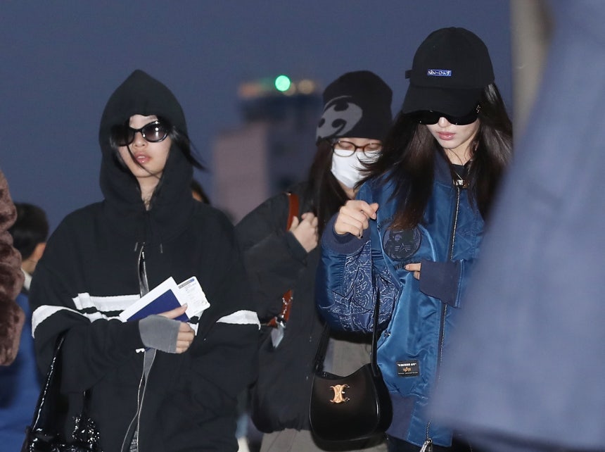 뉴진스, 어도어와 전속계약 해지 발표 후 첫 포착 /사진=뉴스1