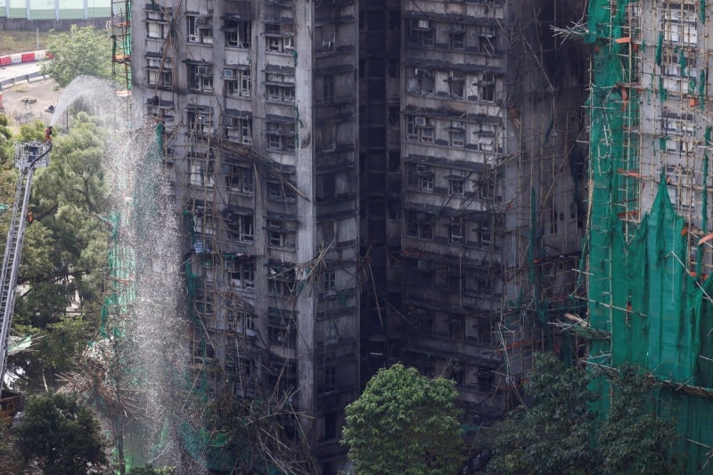[속보] "<b>홍콩</b> 아파트 <b>화재</b> 사망자 128명으로 늘어"