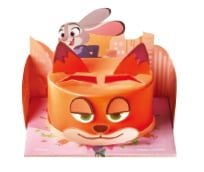 뚜레쥬르·배스킨라빈스, '주토피아2' 협업 케이크