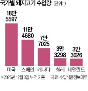 스페인 '돼지 흑사병'에 수입 제한 조치