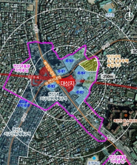 서울 은평구 '범서구역 도시정비형 재개발사업' 위치도.서울시 제공