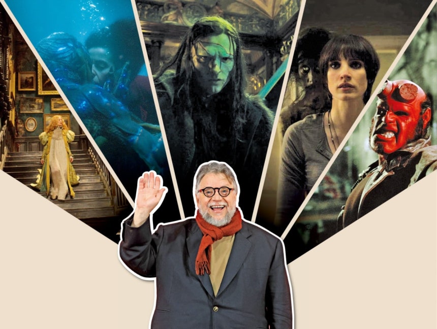 ① 영화 '크림슨 피크'의 한 장면.② 영화 '셰이프 오브 워터: 사랑의 모양'의 한 장면.③ 영화 '프랑켄슈타인'의 한 장면.④ 영화 '마마'의 한 장면.⑤ 영화 '헬보이'의 한 장면.ⓒIMDb/