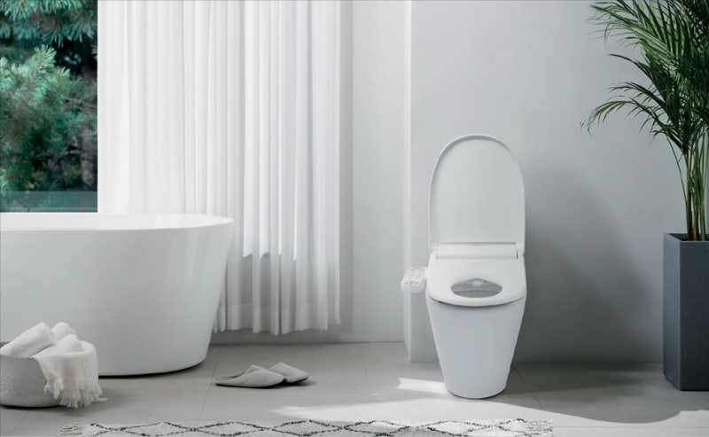 교원 웰스, 겨울시장 승부수 띄운 '올스텐 에어' 비데…고성능 항균 소재 써 위생·세정 기능 강화