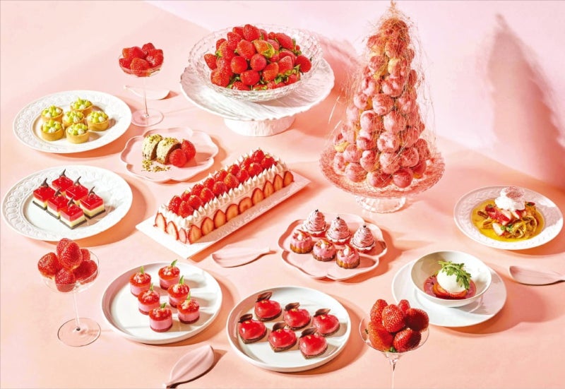 반얀트리 서울, 충남 논산 '킹스베리'로 꽉 채웠다…그릇까지 품격있는 디저트 뷔페