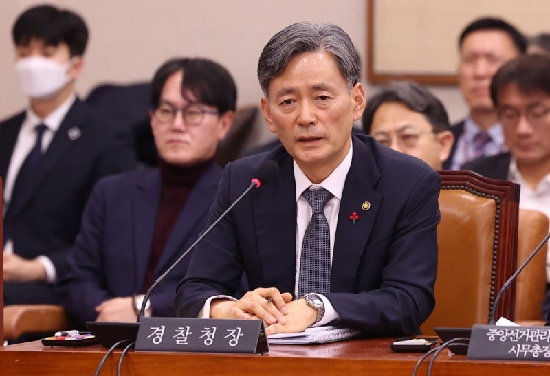 헌재, <b>조지호 경찰청장 탄핵심판</b> 선고…1년 만에 '계엄 가담' 결론