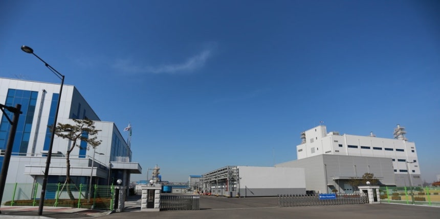 유한화학 화성공장 전경./ 유한화학 제공