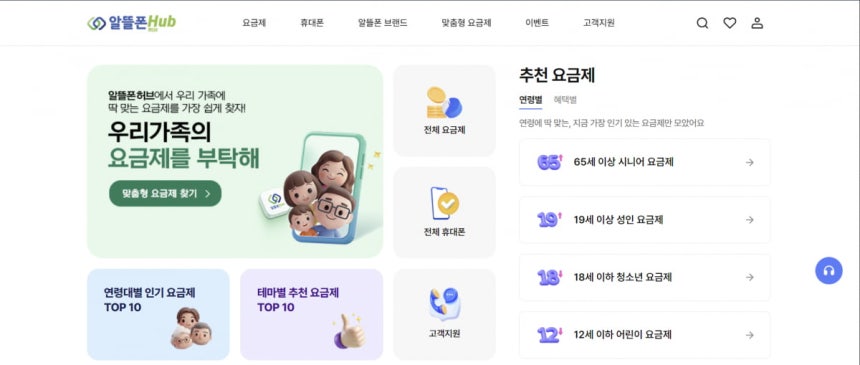 사진=알뜰폰 홈페이지 갈무리