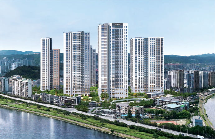 울산 '태화강 센트럴 아이파크' 투시도.