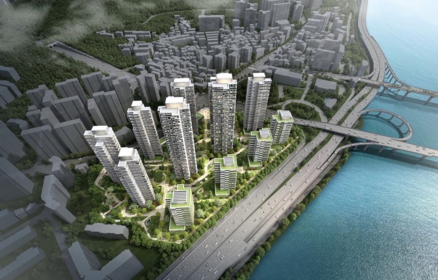 광진구 광장극동아파트 재건축 조감도.서울시 제공