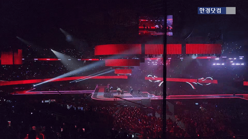 25일 인천 영종도 인스파이어 아레나. 영상=신용현 기자