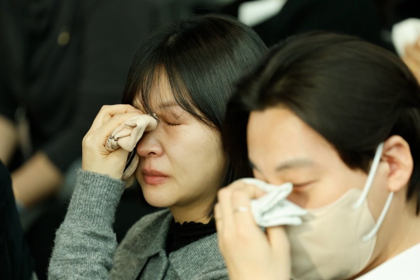 29일 오전 무안국제공항에서 열린 12.29 제주항공 여객기 참사 1주기 추모식 사진=공동취재단