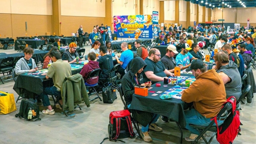 데브시스터즈가 북미 대표 TCG 컨벤션 '프로플레이 서밋 올랜도'에서 첫 공식 지역 대회 '북미 챔피언 컵'을 성공적으로 마쳤다.사진=데브시스터즈