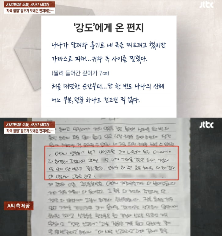 Evidence from the home invasion investigation