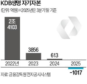 산은, '완전자본잠식' KDB생명에 대규모 증자…"先정상화, 後매각"