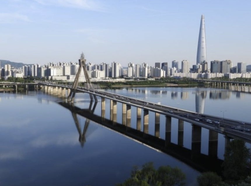 광장동 현대5단지에서 보이는 한강 / 사진=부동산 커뮤니티