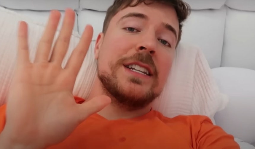 유튜브 채널 '미스터비스트' 운영자 지미 도널드슨./사진=유튜브 '미스터비스트' 캡처