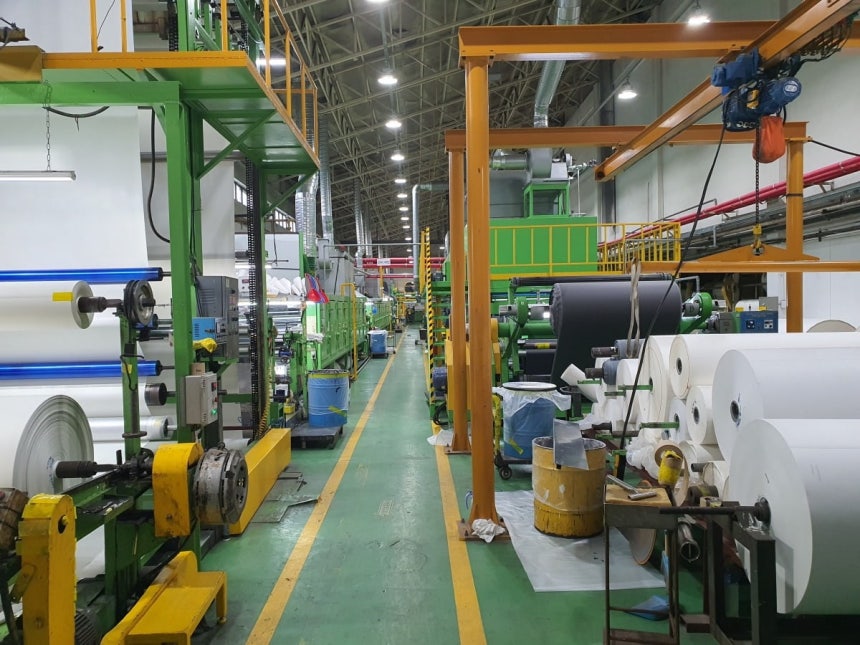 디케이앤디 안산 공장 내부. 안산=윤현주 기자