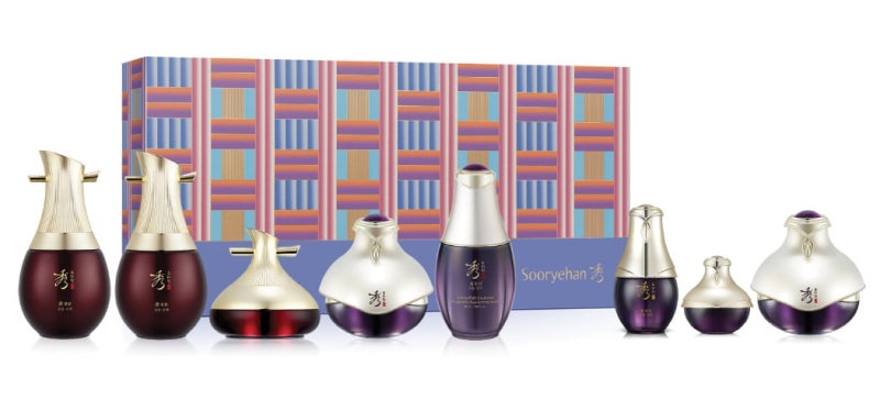 LG생활건강, 홍삼·장생하수오 성분 스킨케어 '수려한'…안티에이징 '이자녹스' 세트