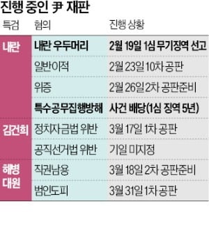 北 무인기 침투 의혹·탄핵재판 위증 혐의…尹, 1심만 6건 더 남았다