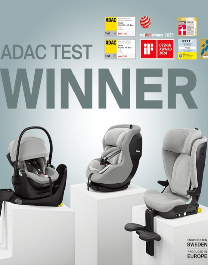 툴레키즈, '주니어 카시트'에 스웨덴 명품 아웃도어 노하우 담아