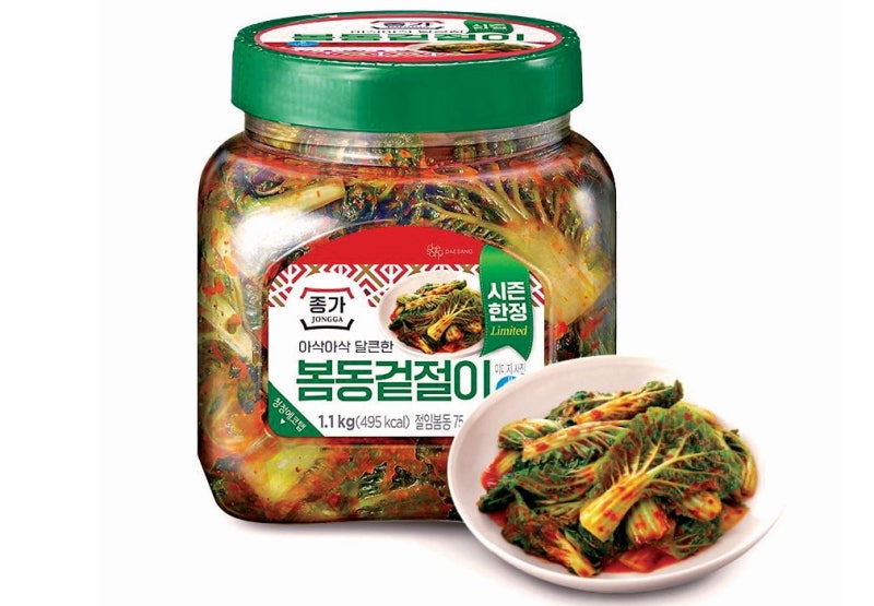 대상 종가, '봄동 겉절이' 레시피 SNS 입소문…달큰 아삭한 식감으로 입맛 살린다