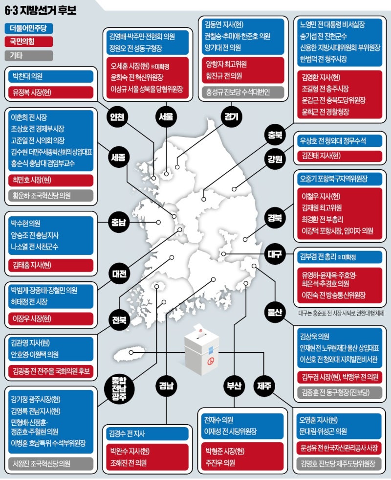 오세훈 변수에 서울 판세 요동…경기, 추미애 가세 '與만 5파전'