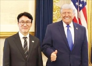 김민석 총리 만난 트럼프 "김정은, 나와 대화 원하는지 궁금"