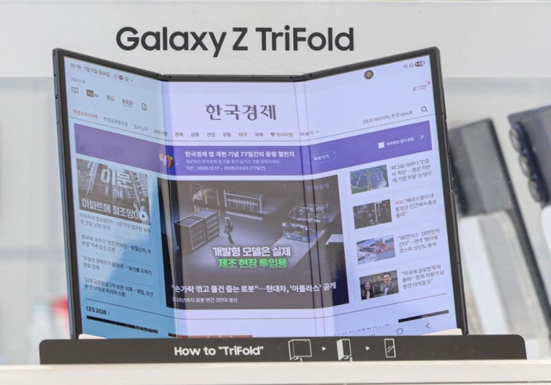트라이폴드 폴더블폰, 인기 상승 중