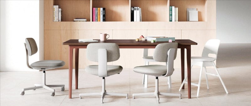 시디즈, 거실을 서재처럼…'뮤브' 의자, 미니멀 디자인에 편안함 갖춰