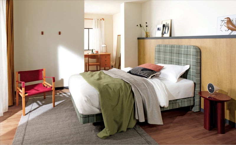 에이스침대, 1인 가구 위한 프리미엄 침대 '올리보'…브리티시 레트로 감성으로 생기있게