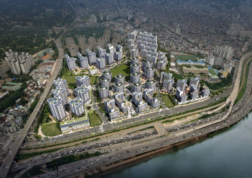 한남5구역 조감도