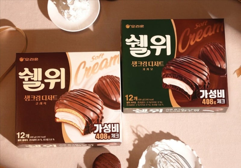 오리온, 초코파이 이을 생크림 파이 '쉘위'…출시 50일 만에 1000만개 돌파