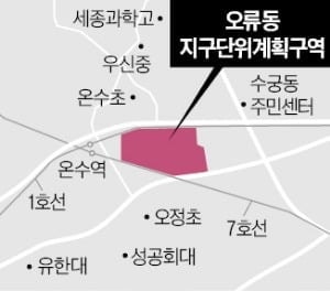 구로 온수역 43층 2071가구…'직·주·락 생활거점'으로 개발