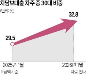 영끌·빚투로 쪼들리는 30대, 車담대 집중적으로 받았다