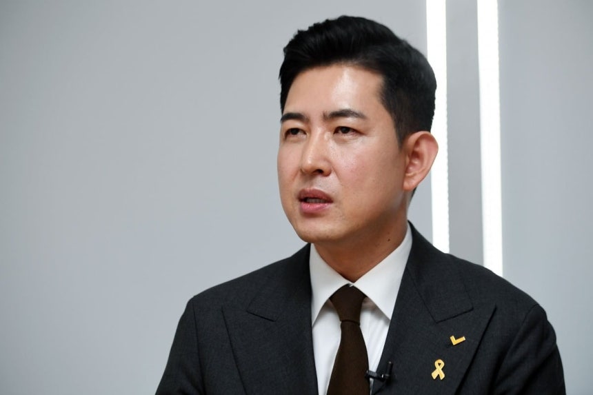 정의당 비례후보 시절 박창진 / 사진 = 최혁 기자