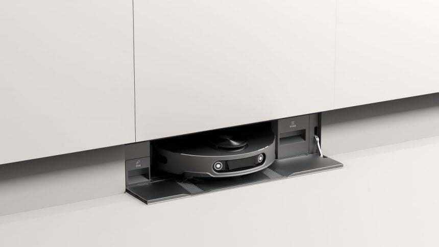 LG전자가 올해 출시를 예고한 빌트인형 로봇청소기 히든 스테이션 신제품. 사진=LG전자