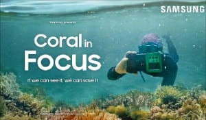 갤럭시가 담은 산호초 '글로벌 환경賞'
