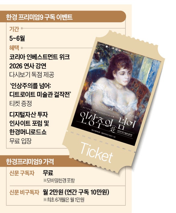 月 2만원, 첫 6개월은 月 1만원…年 회원가입 땐 10만원