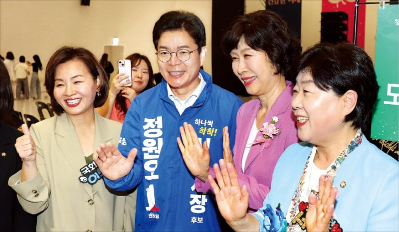 정원오 "지역화폐 2.5조 발행"…오세훈 "K엔터·컬처타운 조성"