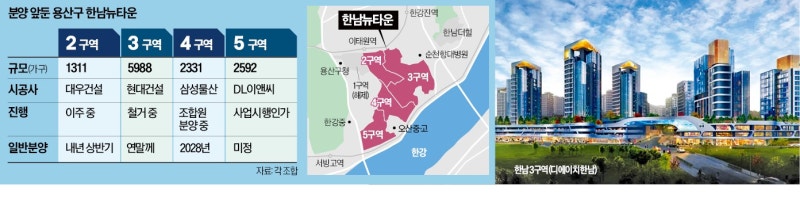 3구역 이르면 연말 분양…한남뉴타운 공급 '급물살'