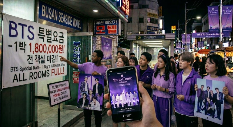 "부산에서는 1원도 안 쓰겠다" 뿔난 BTS팬들…무박 챌린지도