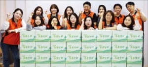 미래에셋생명, 소아암 환자에 항균키트