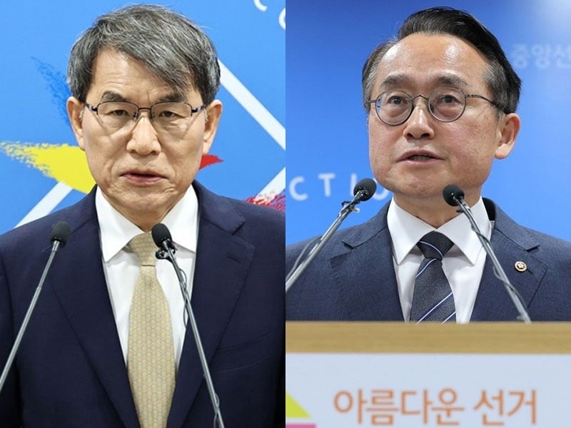 노태악 중앙선관위원장·허철훈 사무총장 사의 표명