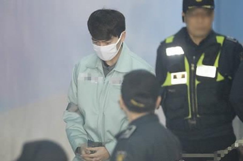 '윤창호법 1호 연예인' <b>손승원</b>, 5번째 <b>음주운전</b> 징역 1년…법정 구속