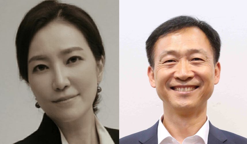 서승미 신임 국립국악원장(왼쪽)과 윤성천 신임 한국저작권보호원장.문체부 제공