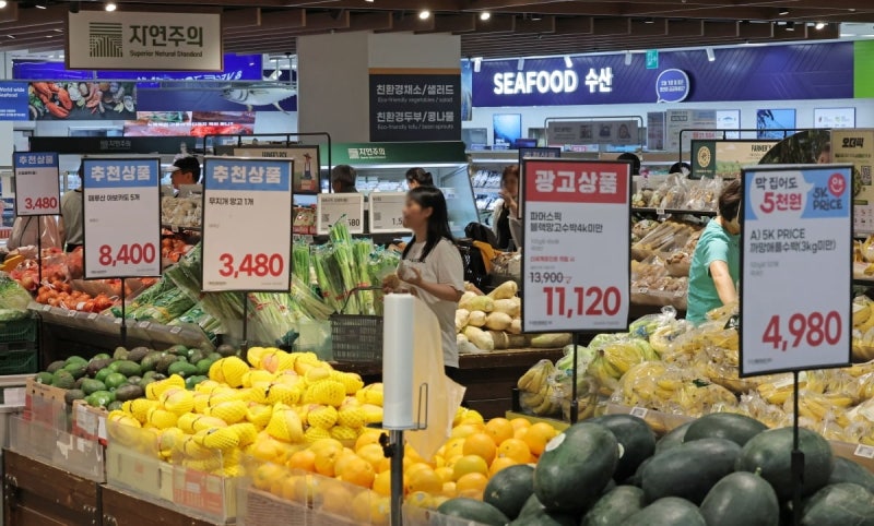 <b>생산자물가</b> 전년 대비 8.5% <b>상승</b>…3년10개월 만에 최고