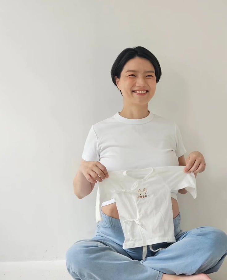 안영미, 둘째 아들 한국서 출산 "신생아 건강…산모 회복 중"