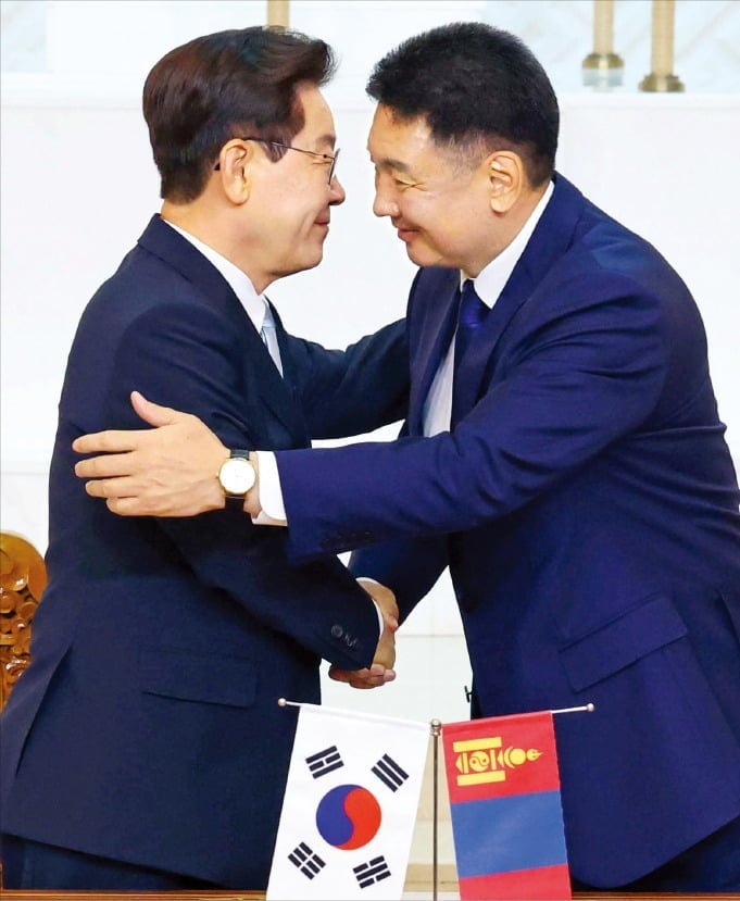 한국·몽골 CEPA 체결…'희토류 공급망' 다졌다