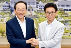 "TK에 2차 공공기관 이전 유치"…이철우 지사·추경호 시장 맞손