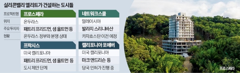 "美 제도론 혁신 뒤처져"…테크 거물들의 '신도시 실험'